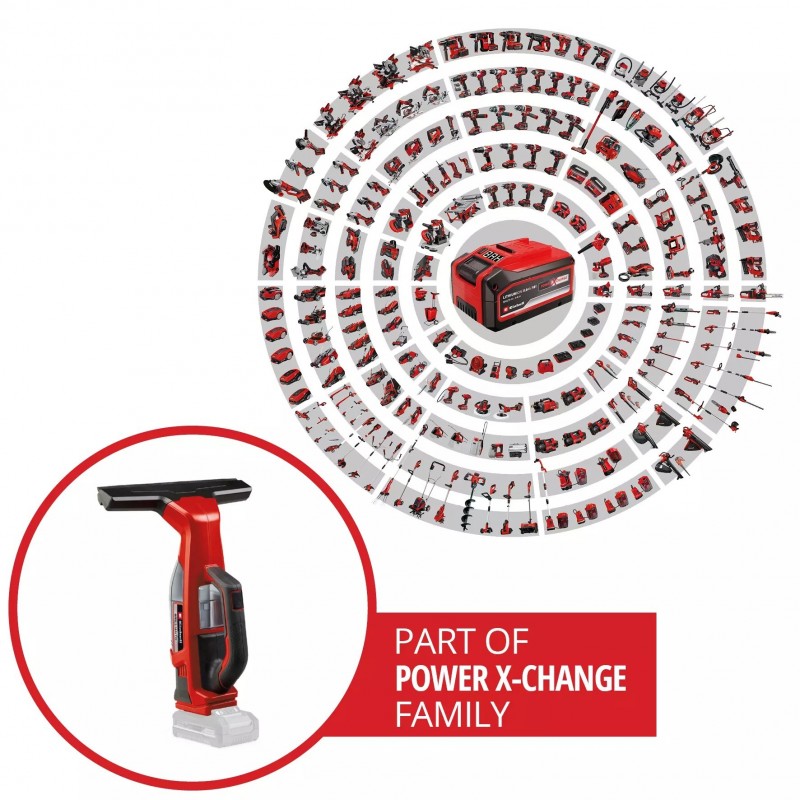 EINHELL LAVAVETRI A BATTERIA BRILLIANTO