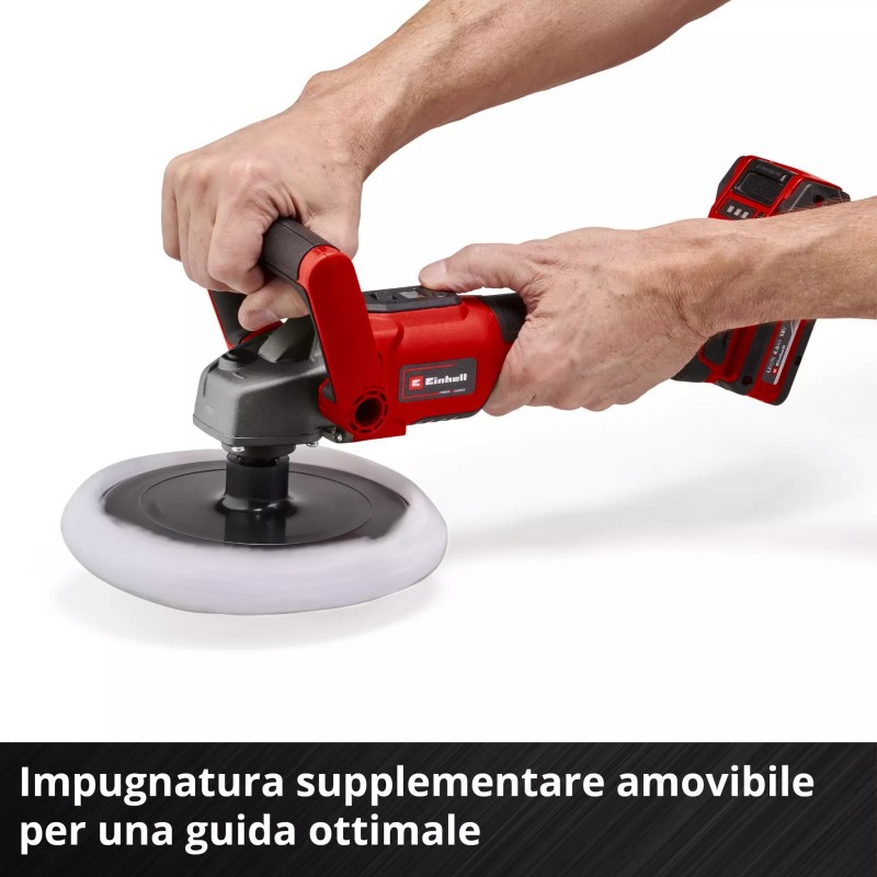 EINHELL LUCIDATRICE/LEVIGATRICE A BATTERIA CE-CP 18/180 Li E-Solo