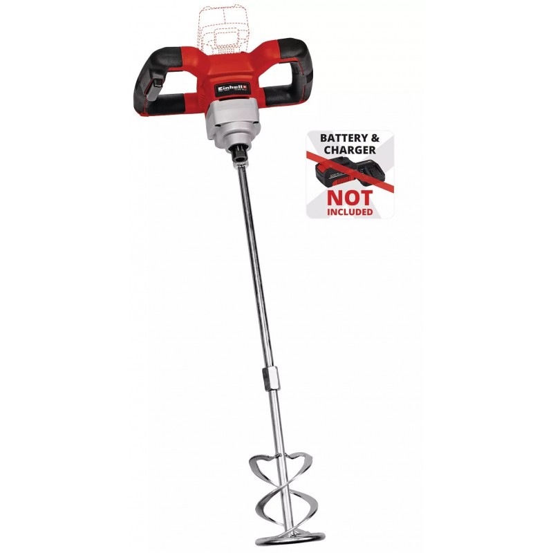 EINHELL MISCELATORE A FRUSTA A BATTERIA TE-MX 18 Li - Solo