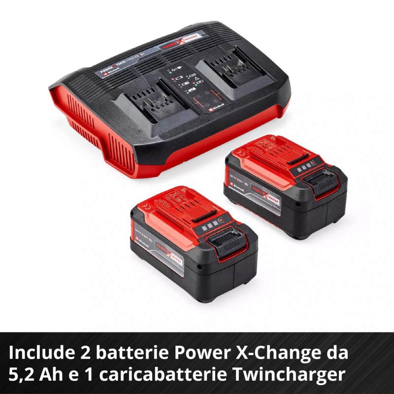EINHELL RASAERBA A BATTERIA RASARRO 36/42 (2x5