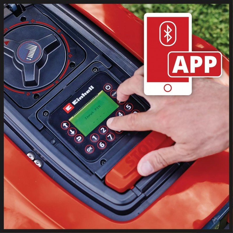 EINHELL ROBOT TAGLIAERBA A BATTERIA FREELEXO 800 LCD BT - SOLO