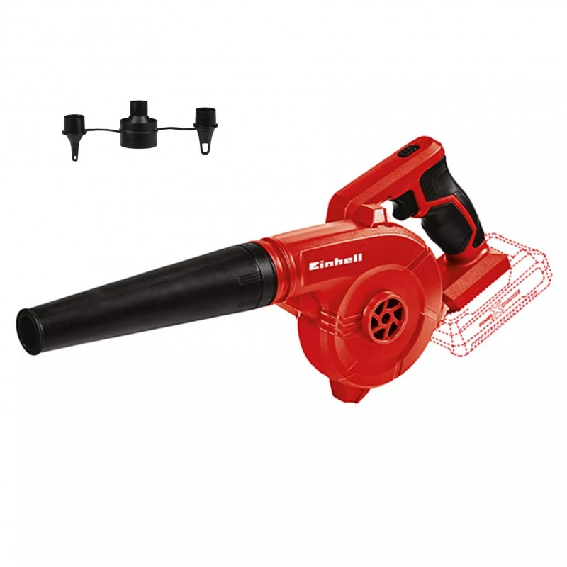 EINHELL SOFFIATORE A BATTERIA TE-CB 18/180 Li-Solo
