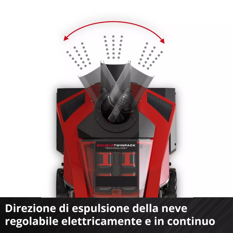 EINHELL SPAZZANEVE A BATTERIA GP-ST 36/53 Li E BL-Solo