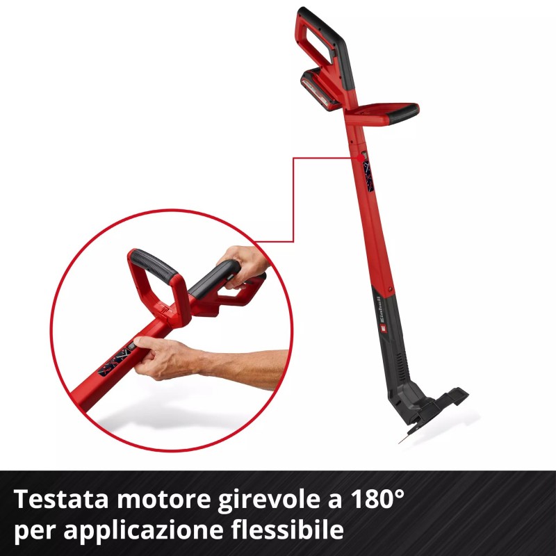 EINHELL TAGLIABORDI A BATTERIA GC-CT 18/2411 Li P-Solo