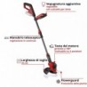 EINHELL TAGLIABORDI A BATTERIA GE-CT 18/25 Li-Solo
