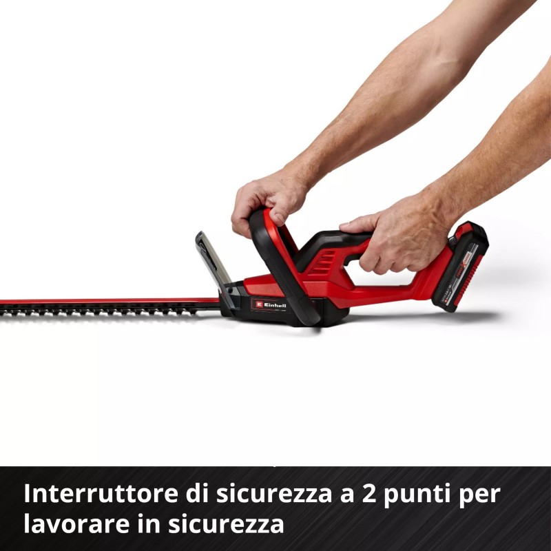 EINHELL TAGLIASIEPI A BATTERIA GC-CH 18/40 Li Solo