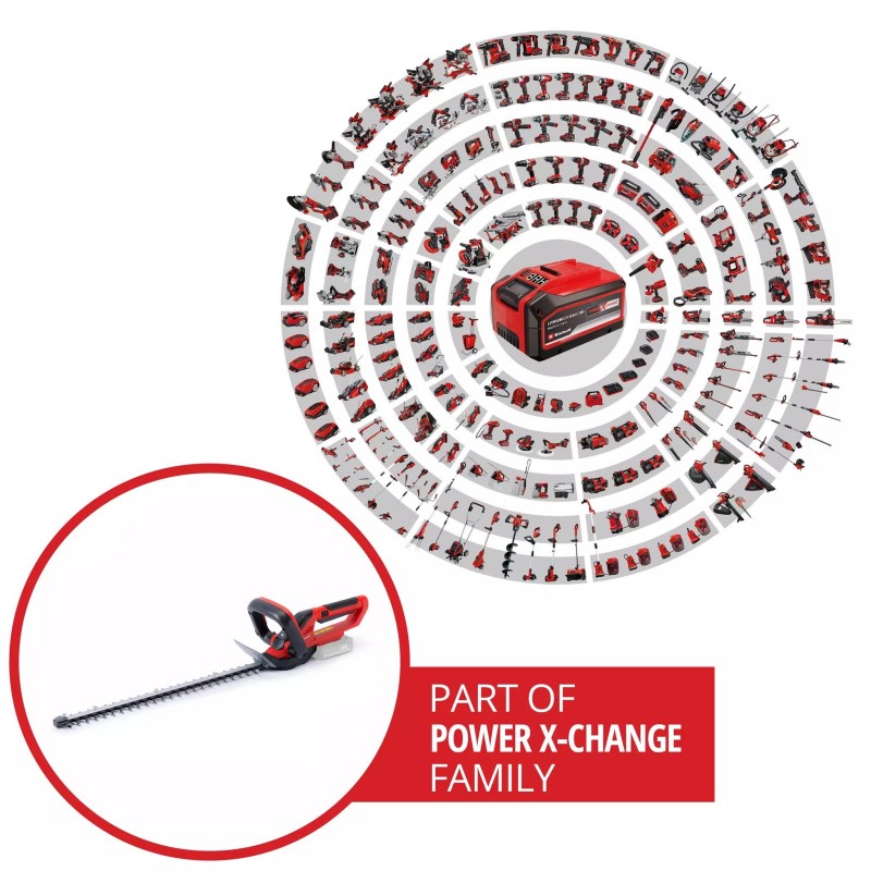 EINHELL TAGLIASIEPI A BATTERIA GC-CH 1855/1 Li-Solo
