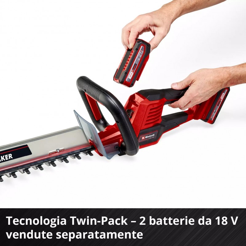 EINHELL TAGLIASIEPI A BATTERIA GE-CH 36/61 Li-Solo