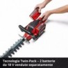 EINHELL TAGLIASIEPI A BATTERIA GE-CH 36/65 Li-Solo