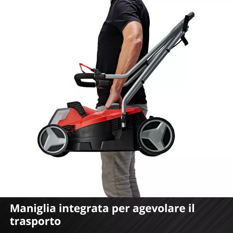 EINHELL TOSAERBA A BATTERIA GE-CM 18/33 Li (1x4