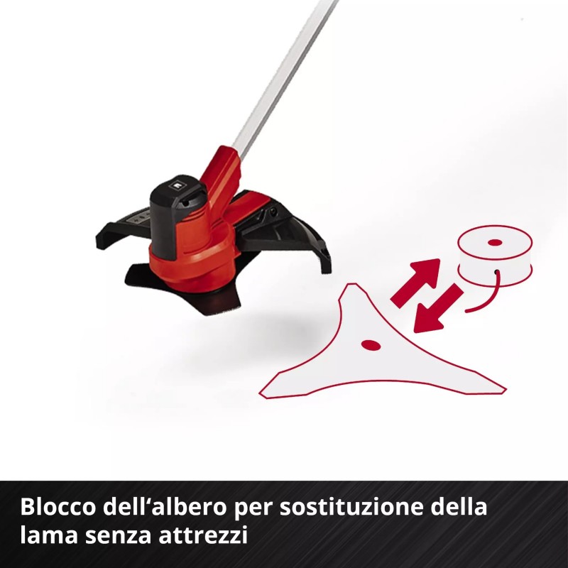 EINHELL DECESPUGLIATORE A BATTERIA AGILLO 18/200