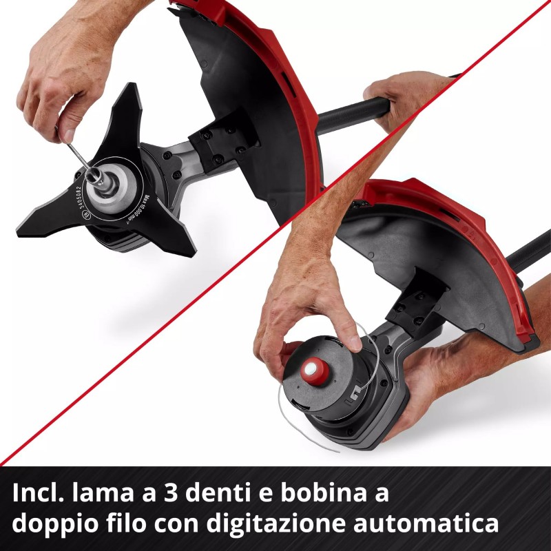 EINHELL DECESPUGLIATORE A BATTERIA GP-BC 36/430 Li BL-Solo