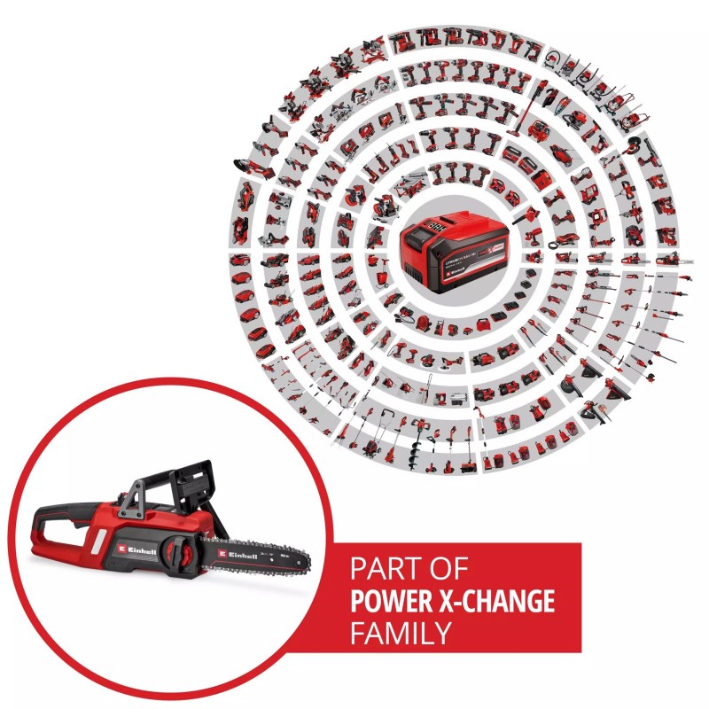EINHELL MOTOSEGA A BATTERIA GE-LC 18/25 Li BL-Solo