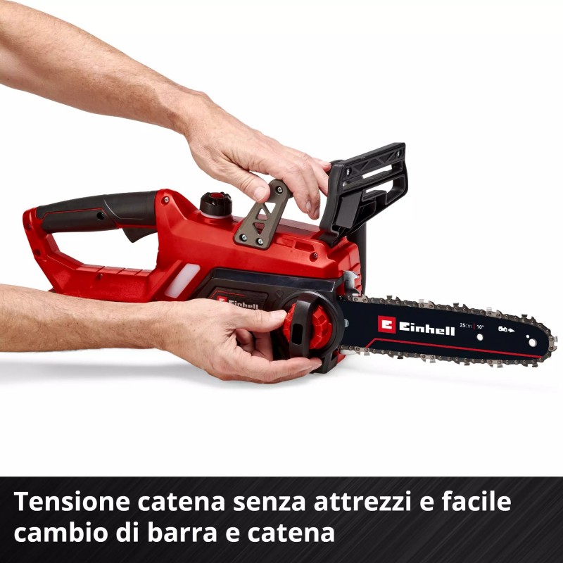 EINHELL MOTOSEGA A BATTERIA GE-LC 18/25-1 Li Kit (1x3