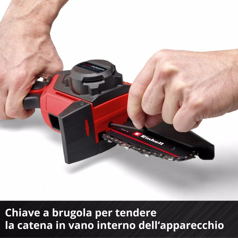 EINHELL MOTOSEGA A BATTERIA GE-PS 18/15 Li BL-Solo