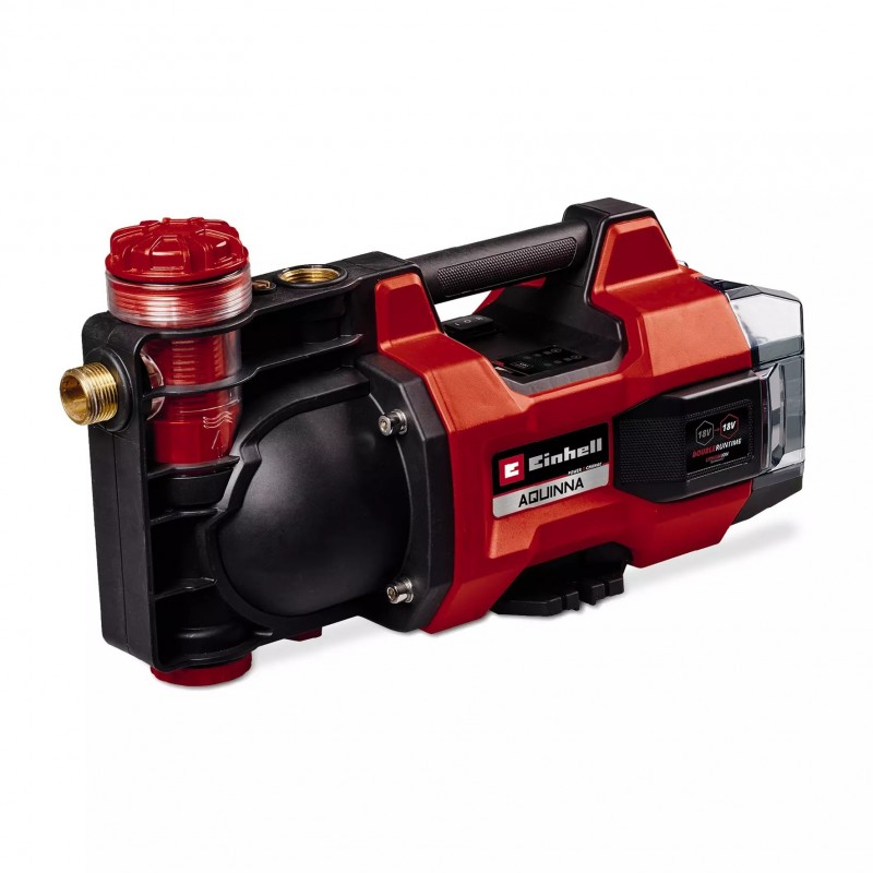 EINHELL POMPA DA GIARDINO A BATTERIA AQUINNA 18/30 F LED