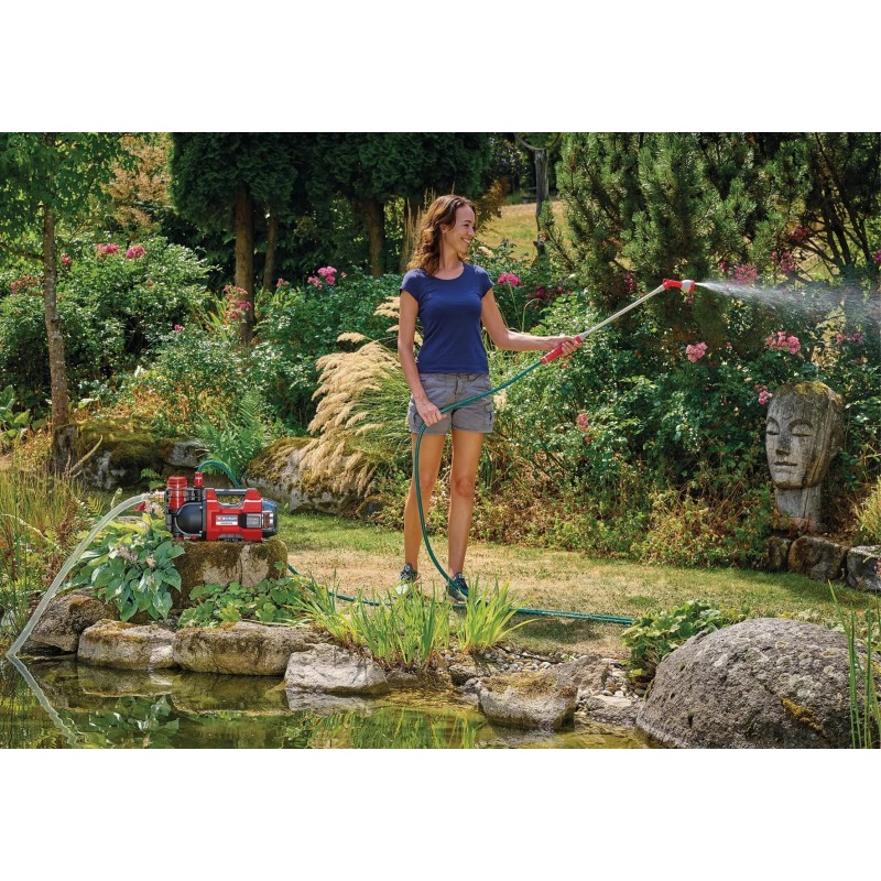 EINHELL POMPA DA GIARDINO A BATTERIA AQUINNA 18/30 F LED