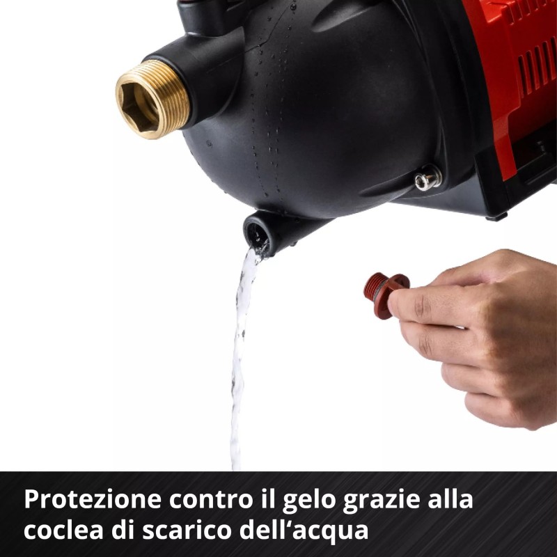 EINHELL POMPA DA GIARDINO A BATTERIA AQUINNA 36/30