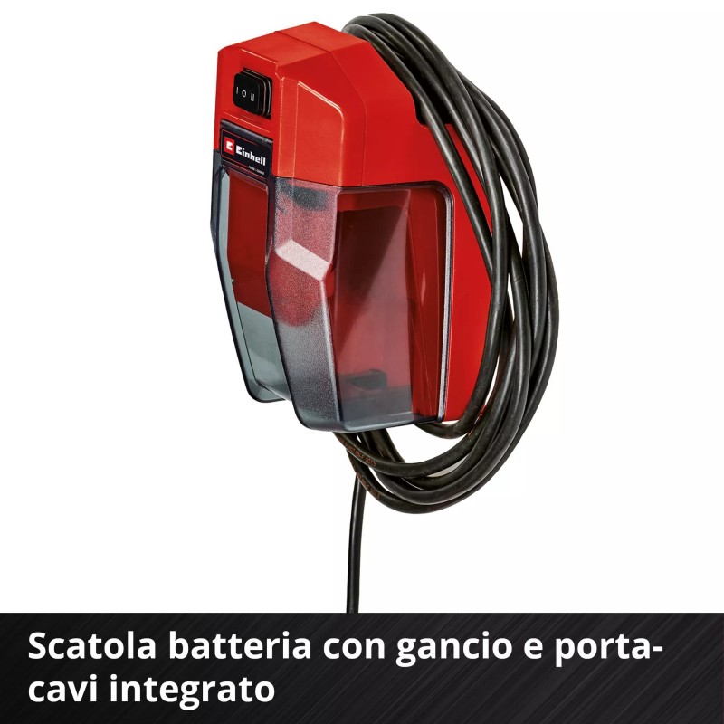 EINHELL POMPA PER ACQUE CHIARE A BATTERIA GE-SP 18 LL Li - Solo