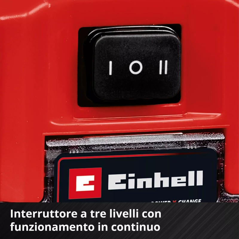 EINHELL POMPA PER ACQUE CHIARE A BATTERIA GE-SP 18 LL Li - Solo