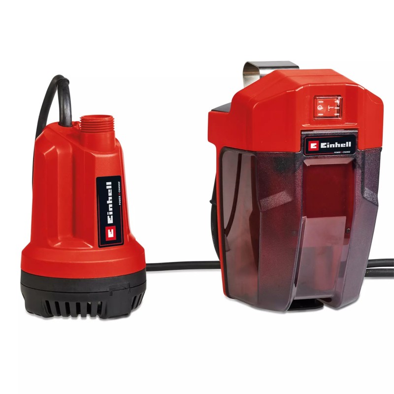 EINHELL POMPA PER ACQUE CHIARE A BATTERIA GE-SP 18 Li - Solo
