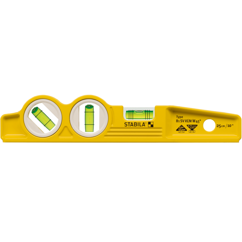 STABILA LIVELLA TORPEDO 81 SV REM W45 25 CM