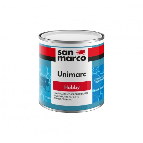 Smalto acrilico San Marco Unimarc per decorazioni e bricolage 125ml