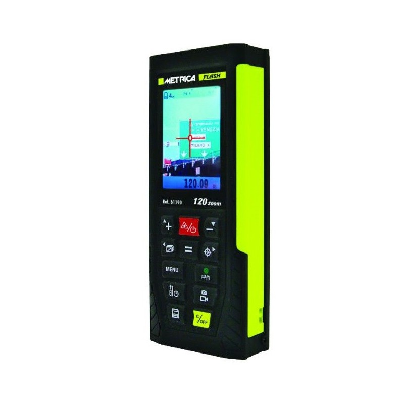 Distanziometro laser rosso Metrica zoom 4x con mirino 61190