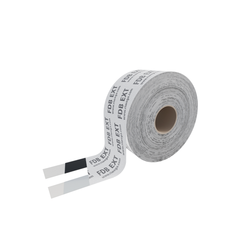 Nastro adesivo esterno Riwega FDB EXT AC+BU 75 mm - adesivo acrilico/butilico (rotolo 25m