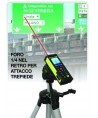 Foro per attacco treppiede