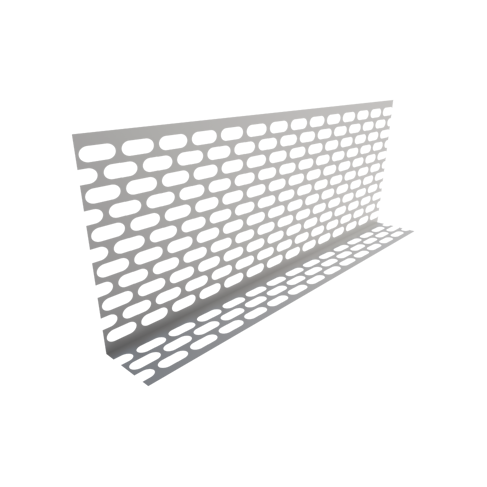 Rete antiuccelli ad angolo Riwega 30x90 mm PVC marrone (conf. 25 m)