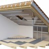 Barriera al vapore per pareti e soffitti interni Riwega DS 188 ALU ad effetto riflettente (rotolo 1,5x50 metri) Riwega - 2