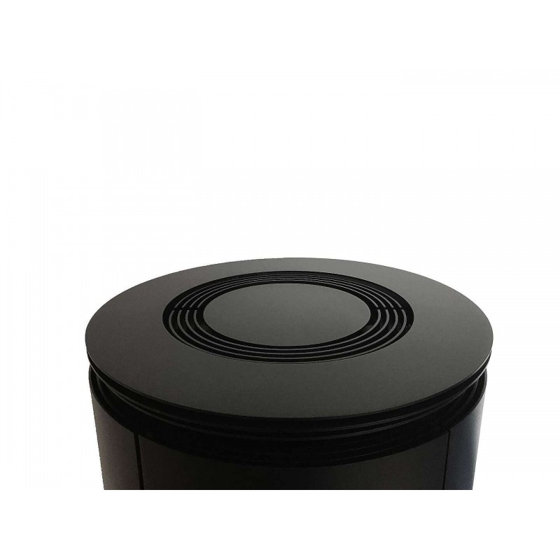 Stufa Leire CS Thermos a pellet, Metallo Bianco + Top Metallo Nero, a fumi posteriore/superiore, 8,9kW CS Thermos - 2