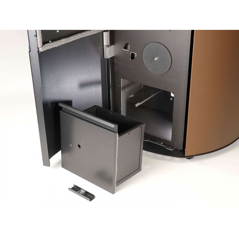 Stufa Arianna 10 Plus CS Thermos a pellet con bruciatore autopulente, capiente cassetto cenere