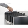 Stufa Garda 9 Plus CS Thermos a pellet, Ceramica bordeaux, semplice pulizia degli scambiatori