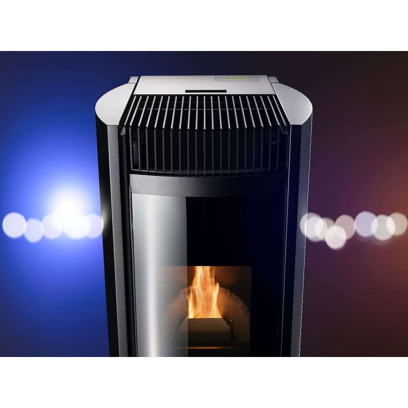 Stufa Garda 9 Plus Stagna CS Thermos a pellet, ventilazione frontale silenziosa