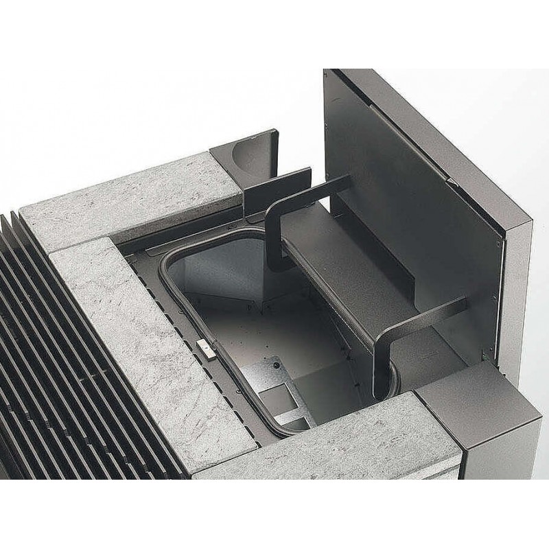 Stufa Sirmione 10 Stagna CS Thermos a pellet, serbatoio a chiusura magnetica