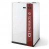 Caldaia Lyra Eco 27 CS Thermos a pellet con bruciatore autopulente, Metallo Bianco, 22,2kW