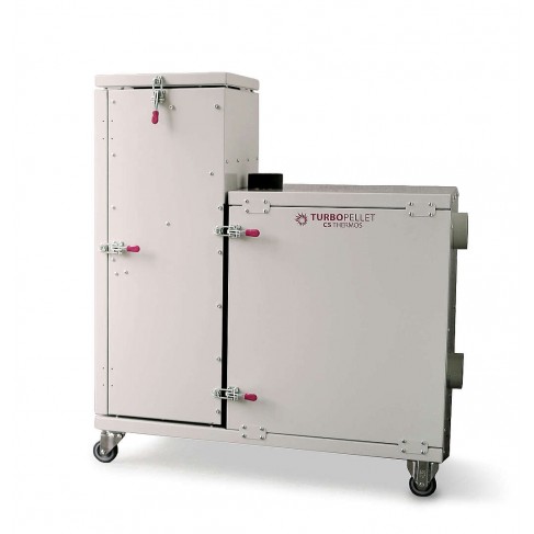 Stufa Turbopellet Air CS Thermos, senza canna fumaria, 12kW