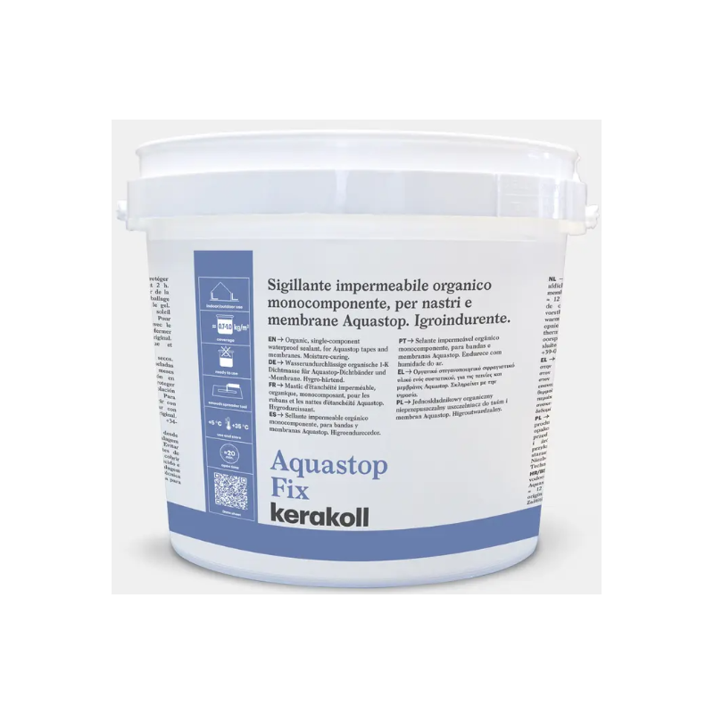 Sigillante Impermeabile Kerakoll Aquastop Fix (Confezione da 6 Kg)