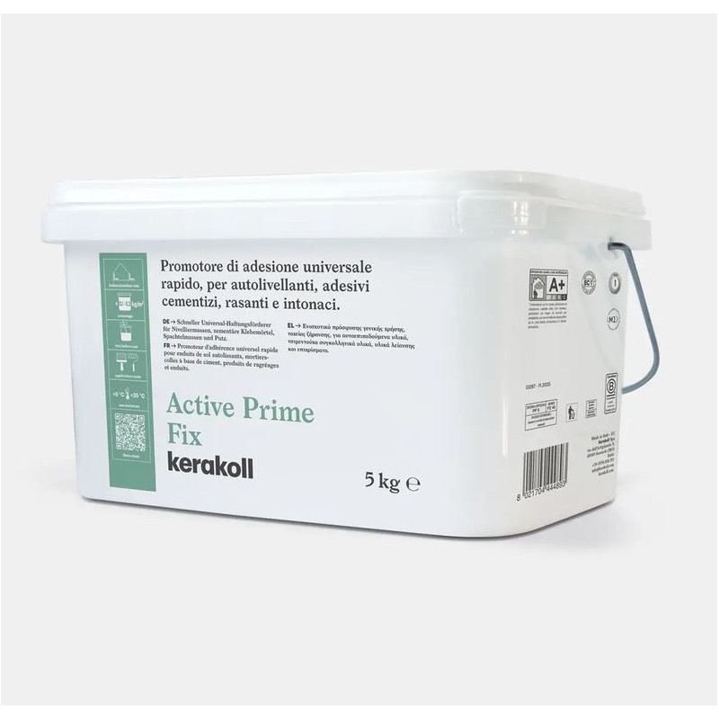 Promotore di adesione Kerakoll Active Prime Fix - Monocomponente all'Acqua (Confezione da 1 Kg x20 pezzi, 5 Kg o 25 Kg)