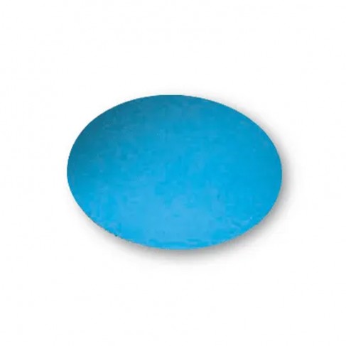 RURMEC Spugna azzurra per frattazzatrice - poliestere densità 18 (5 pz)