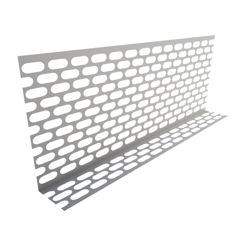 Rete antiuccelli ad angolo Riwega 30x50 mm Alluminio naturale (conf. 50 m)
