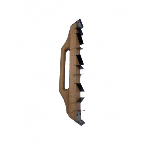 Rabot Pavan 609 Pialla in acciaio per gesso con manico in legno