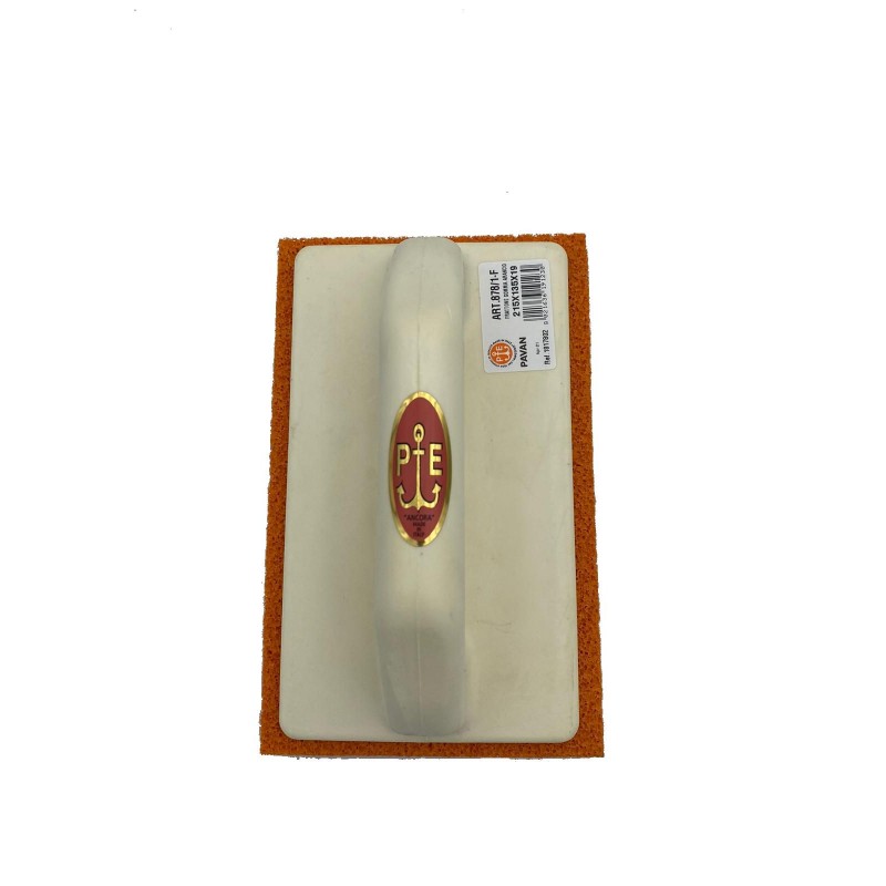 Frattone Pavan 878/1-F 215X135 mm in gomma arancio