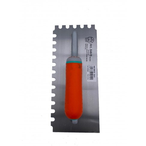 Frattone 848/D 280x120 in acciaio saldato dente tondo per piastrellisti