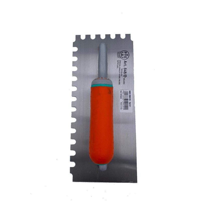Frattone 848/D 280x120 in acciaio saldato dente tondo per piastrellisti
