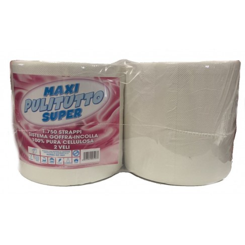 Carta Maxi pulitutto super (2 pezzi)