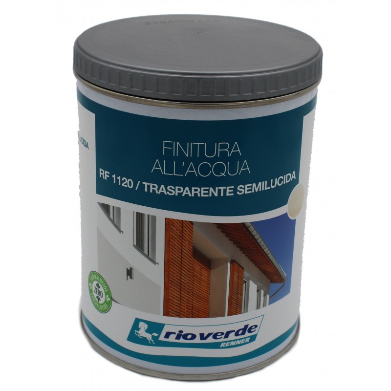 Finitura all'acqua Rio Verde per legno Trasparente semilucida RF1120 Rioverde Renner - 2