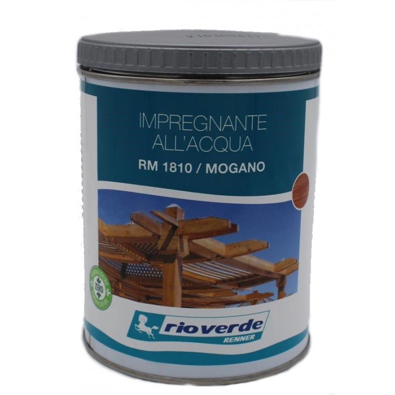 Impregnante all'acqua per legno Mogano RM 1810